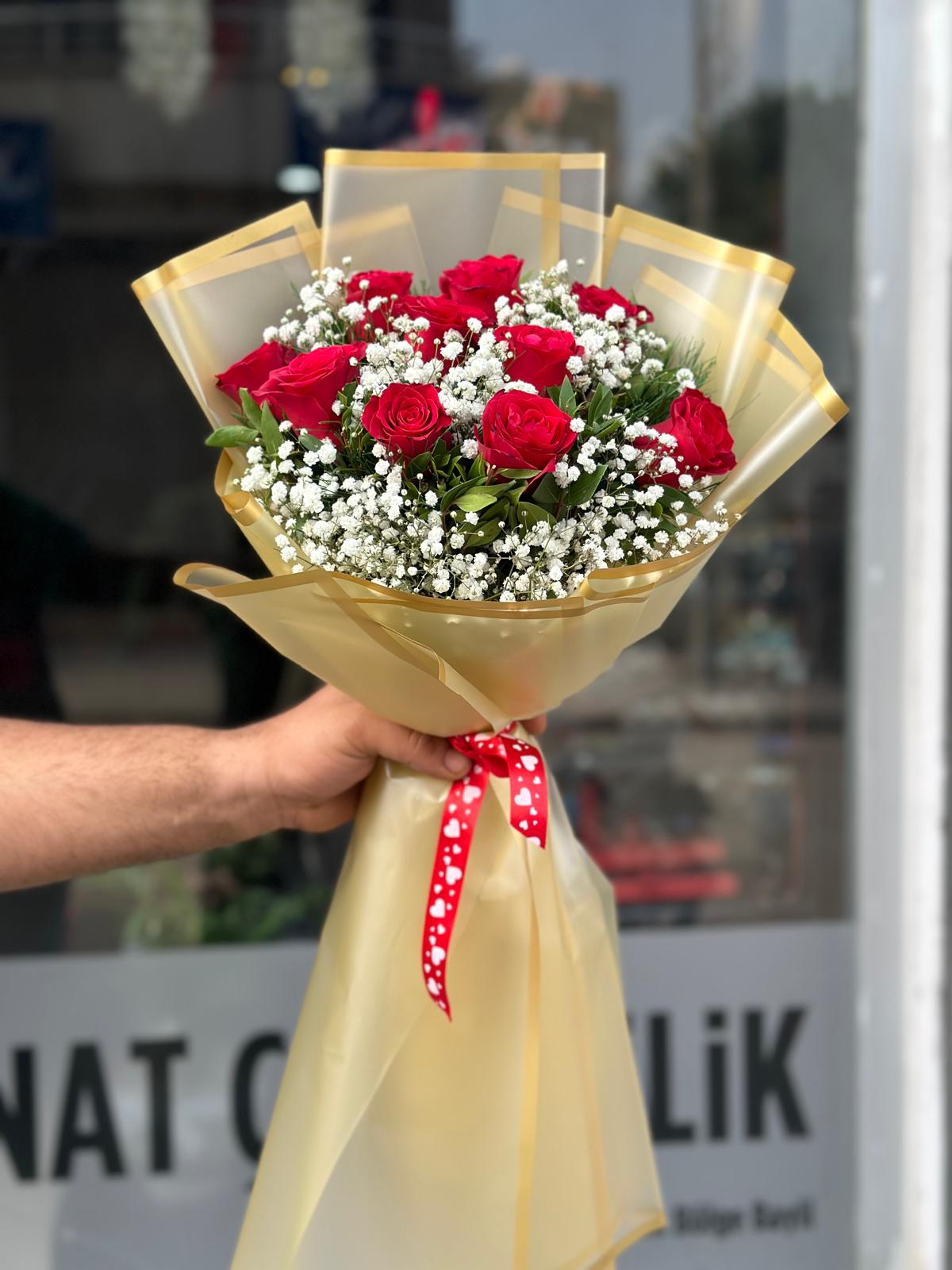 10'lu Gül buketi