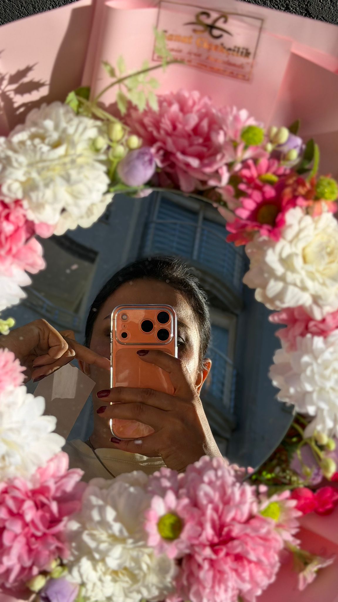 AYNALI KASIMPATI BUKETİ